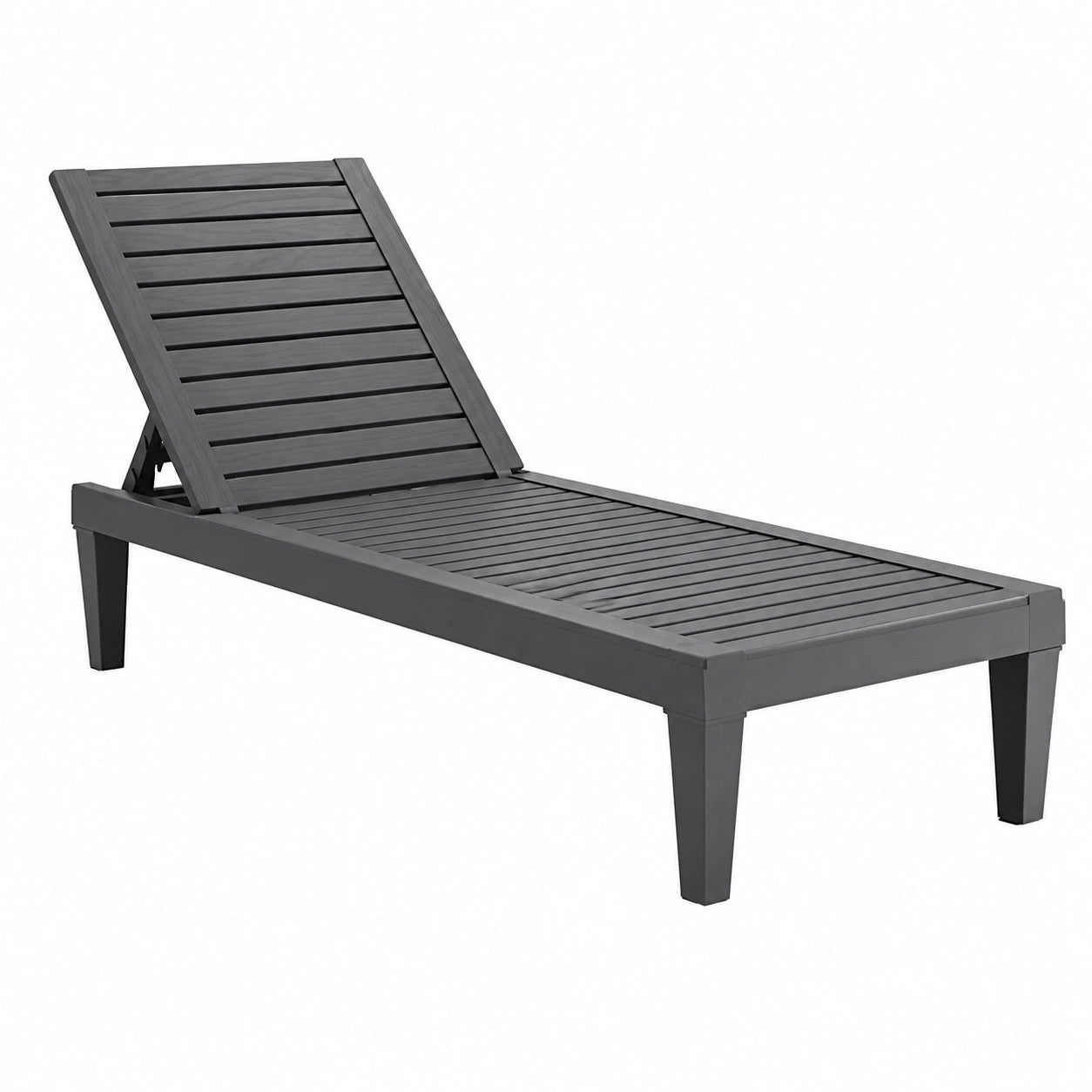 Chaise Longue r¨¦glable r¨¦sistant aux intemp¨¦ries pour Balcon