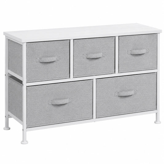grande-commode-blanche-avec-5-tiroirs-en-tissu-kmtjer2063zd